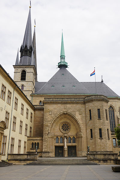 Nortre-Dame Cathedral in Luxembourg