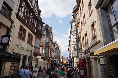 Street in Koblenz Altstadt