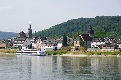Town along the Rhine
