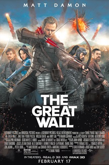 Movie poster for Great Wall