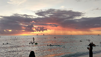 Waikiki sunset