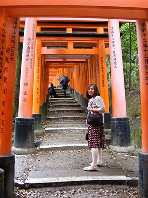At Inari shrine