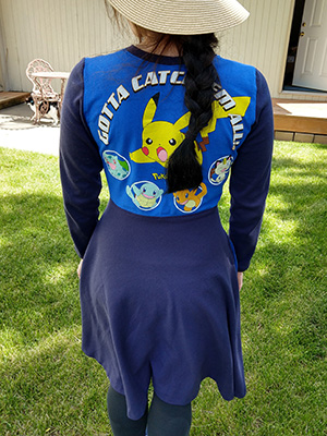 Pokemon Dress - Back